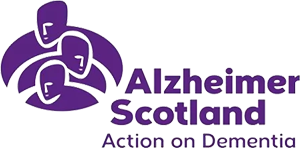 Logo for Alzheimer's Scotland