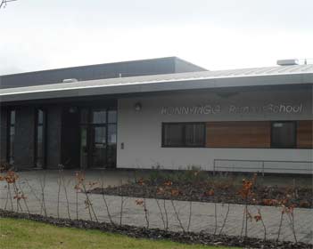 Front of Bonnyrigg Primary School