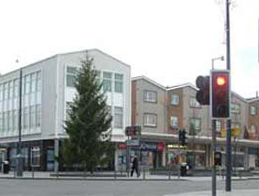 Polton Street shops with parking at the rear