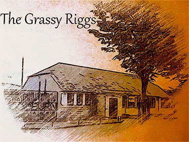 Grassy Riggs logo, a service for older people and their carers in Woodburn, Dalkeith, promoting community support.