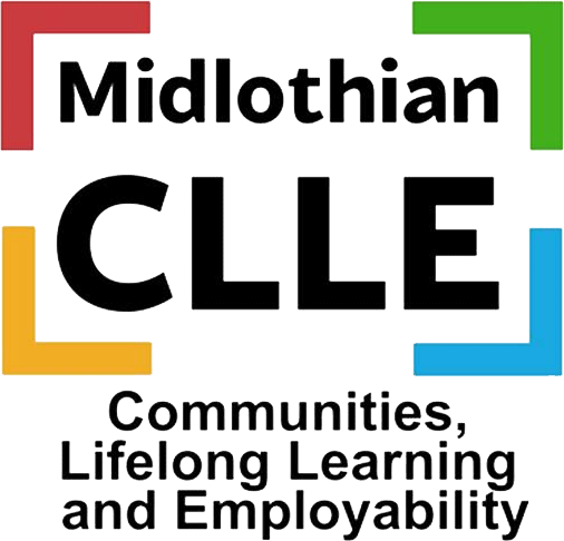 Midlothian Communities, Lifelong Learning and Employability logo, designed to reflect community engagement and lifelong learning.