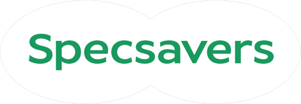 Logo in green displaying the word Specsavers clearly and stylishly.
